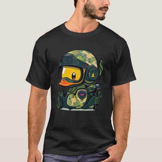 Tactische eend in volledig uniform pullover hoodie (Voorkant)