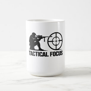 Tactische Focus Schutter Doel Koffiemok