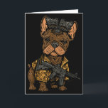 Tactische Frenchie Grappige Hond Bulldog Met Nvg M Kaart<br><div class="desc">Tactische Frenchie Grappige Hond Bulldog Met Nvg Meme</div>