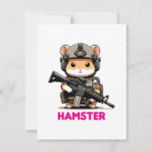 Tactische Hamster Notitiekaartje (Achterkant)