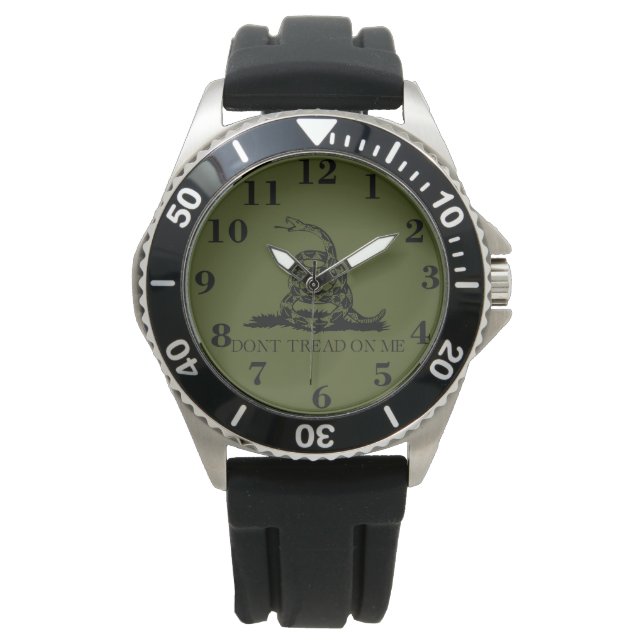 Tactische horloge niet op me tikken (Voorkant)