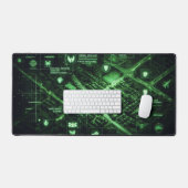 Tactische kaart overlay, Black Ops ontwerp Bureaumat (Keyboard & Muis)