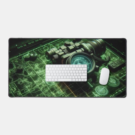 Tactische kaart overlay, Black Ops ontwerp Bureaumat (Keyboard & Muis)