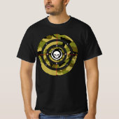 Tactische Schedel Doelwit Camouflage Precisie Aanv T-shirt (Voorkant)