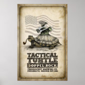 Tactische schildpad Doppel Bock Poster (Voorkant)