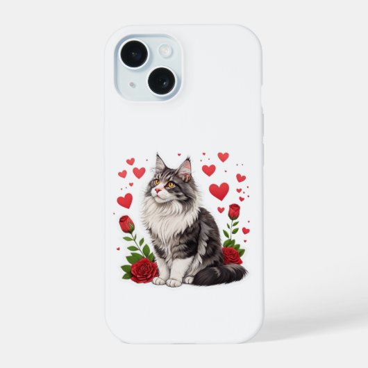 Tactische schokbestendige iPhone 15 Hoesje Alberta (Achterkant)