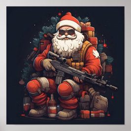 Tactische Sinterklaas Kerst poster