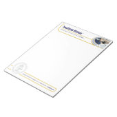Tactische Stadssamenleving™ 5.5" x 6" Notitieblok (Schuin)