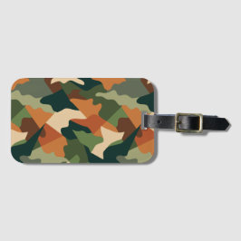 Tactische Trench camouflage Bagagelabel