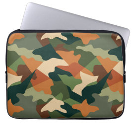 Tactische Trench camouflage Laptop Sleeve