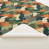 Tactische Trench camouflage Sherpa Deken (3/4)