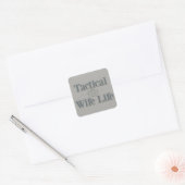 Tactische Vrouw Leven Sticker (Envelop)