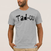 Tad-cu Grootvader in het Welsh T-shirt (Voorkant)