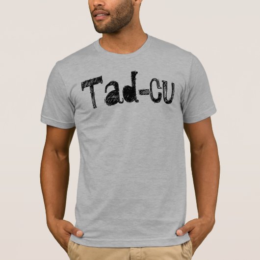 Tad-cu Grootvader in het Welsh T-shirt (Voorkant)