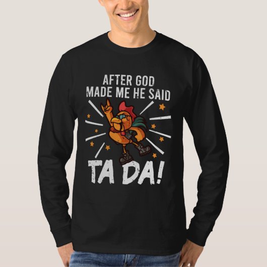 TaDa Chicken Rock T-shirt (Voorkant)