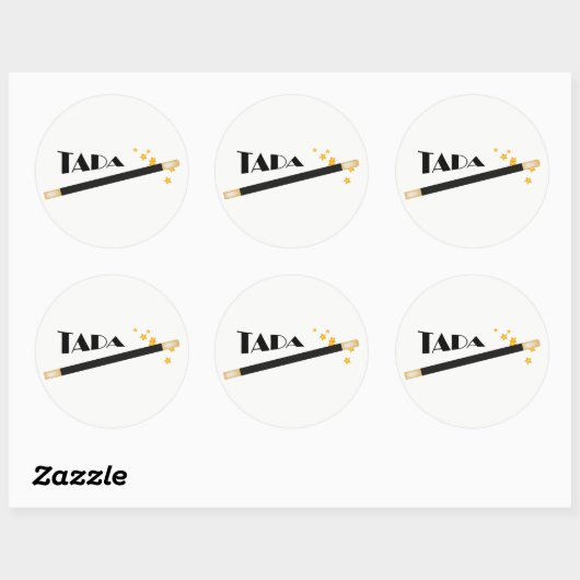 Tada Magic Magician Stickers (Vel)