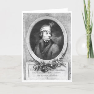 Tadeusz Kosciuszko, door Christiaan wordt Kaart
