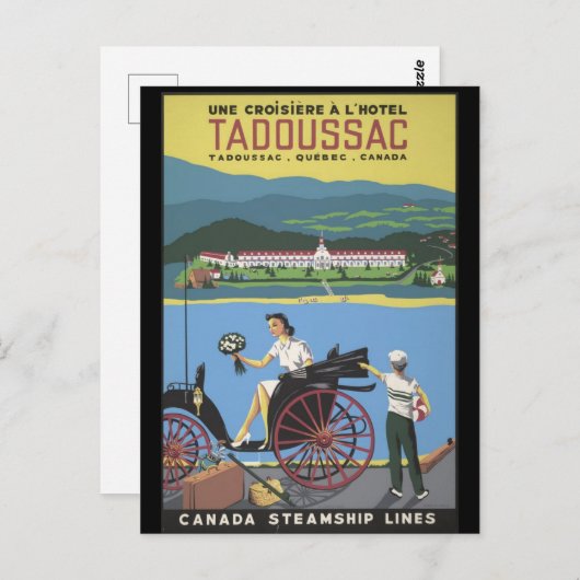 Tadoussac II Briefkaart (Voorkant / Achterkant)