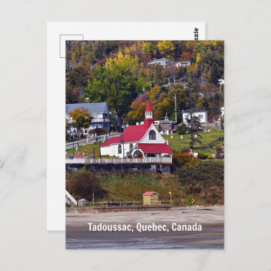 Tadoussac, Quebec, Canada Briefkaart (Voorkant / Achterkant)