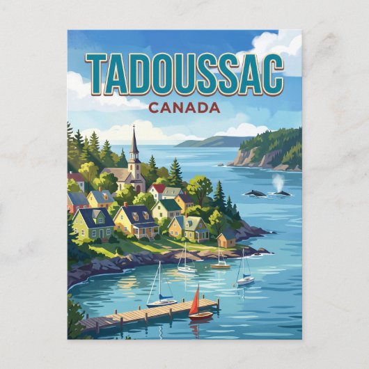 Tadoussac, Quebec, Canada Canada Briefkaart (Voorkant)