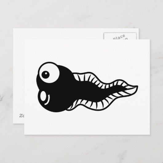 Tadpole Briefkaart (Voorkant / Achterkant)