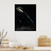 Tadpole Galaxy Hubble Telescope Foto Poster (Keuken)