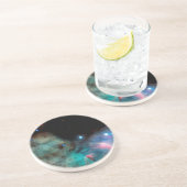 Tadpole Galaxy Zandsteen Onderzetter (Zijkant)