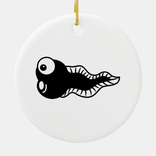 Tadpole Keramisch Ornament (Achterkant)