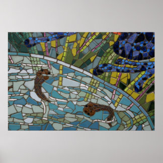 Tadpole Mosaic, 2010 foto van Derrick W. Black Poster
