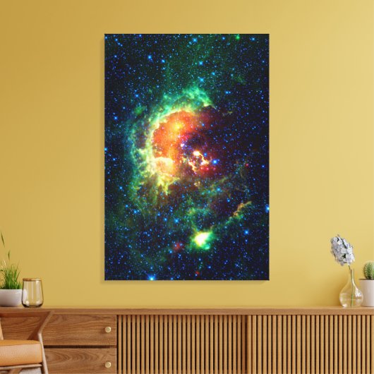Tadpole Nebula, Auriga Canvas Afdruk (Insitu (Woonkamer))