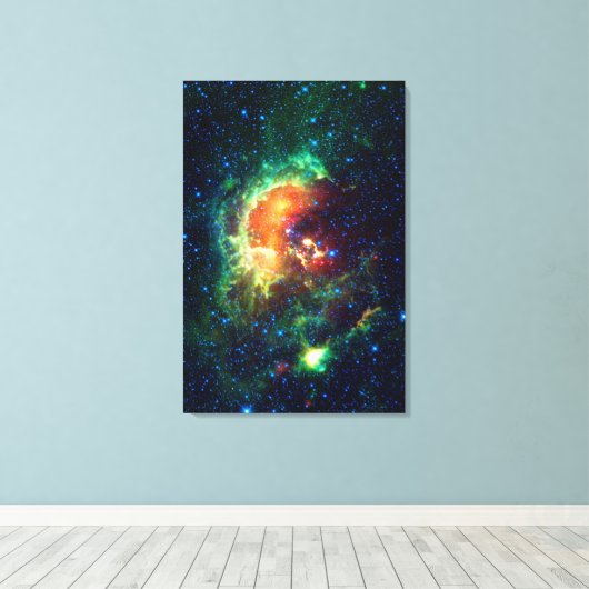 Tadpole Nebula, Auriga Canvas Afdruk (Insitu (Houten vloer))