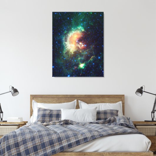 Tadpole Nebula Canvas Afdruk (Insitu (Slaapkamer))
