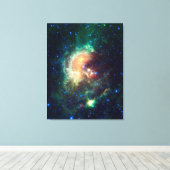 Tadpole Nebula Canvas Afdruk (Insitu (Houten vloer))