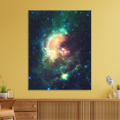 Tadpole Nebula Canvas Afdruk (Insitu (Woonkamer))