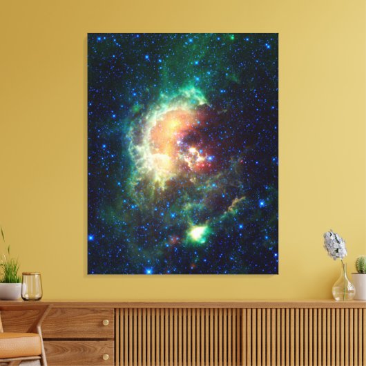 Tadpole Nebula Canvas Afdruk (Insitu (Woonkamer))