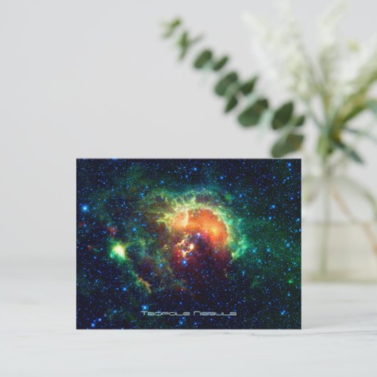 Tadpole Nebula in de Auriga-constellatie Briefkaart (Staand voorkant)