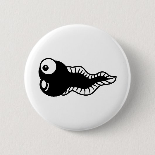 Tadpole Ronde Button 5,7 Cm (Voorkant)