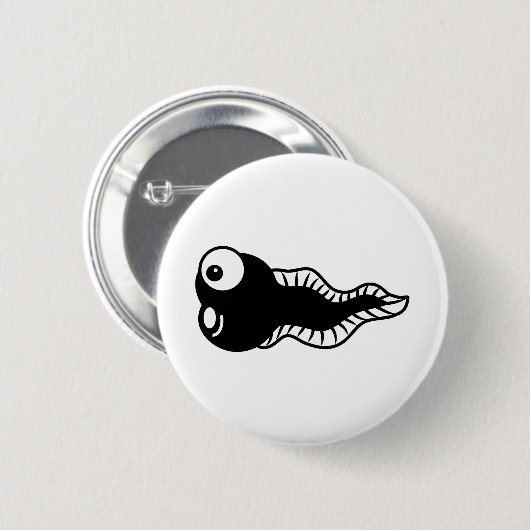 Tadpole Ronde Button 5,7 Cm (Voorkant /achterkant)