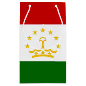 Tadzjiekse vlag klein cadeauzakje (Achterkant)