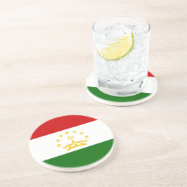 Tadzjiekse vlag zandsteen onderzetter