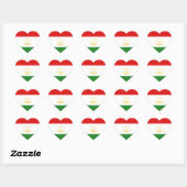 Tadzjikistaanse Vlag Hart Sticker (Vel)