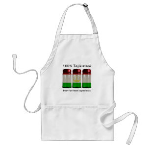 Tadzjikistaanse Vlag Kruidenpotten Schort