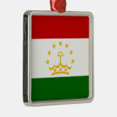 Tadzjikistaanse vlag (Tadzjikistan) C Metalen Ornament (Rechts)