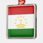 Tadzjikistaanse vlag (Tadzjikistan) C Metalen Ornament (Links)