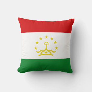 Tadzjikistaanse Vlag x Vlag Kussen
