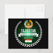 Tadzjikistan Briefkaart (Voorkant / Achterkant)