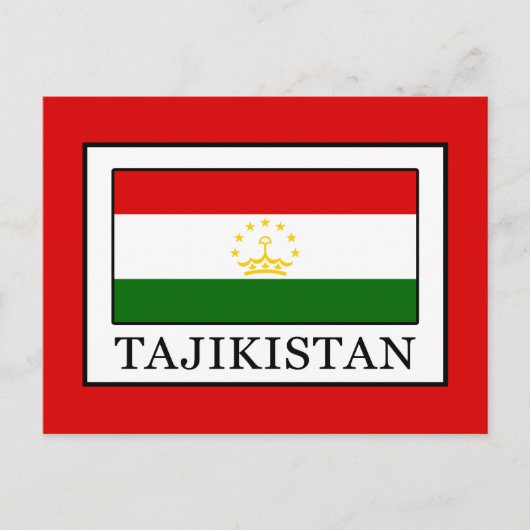 Tadzjikistan Briefkaart (Voorkant)