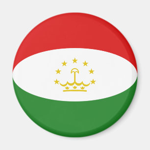 Tadzjikistan Fisheye Vlag Magneet