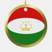 Tadzjikistan Flag Ornament (Achterkant)