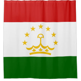 Tadzjikistan Flag (Tadzjikistan) (Republiek Tadzji Douchegordijn
